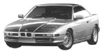 BMW E31 B0861 Fault Code